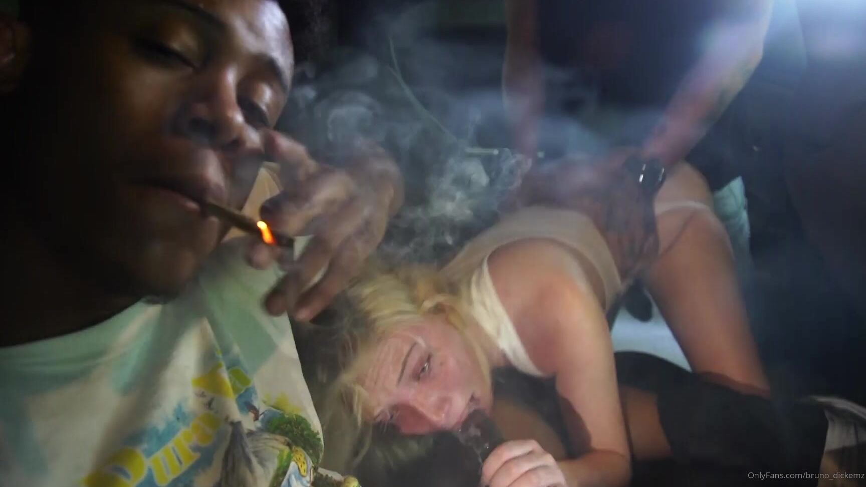 Bruno Dickemz Dixie Lynn Gets Double Teamed At The Casino I Went With My Lil Bro Lil D And Franky To The