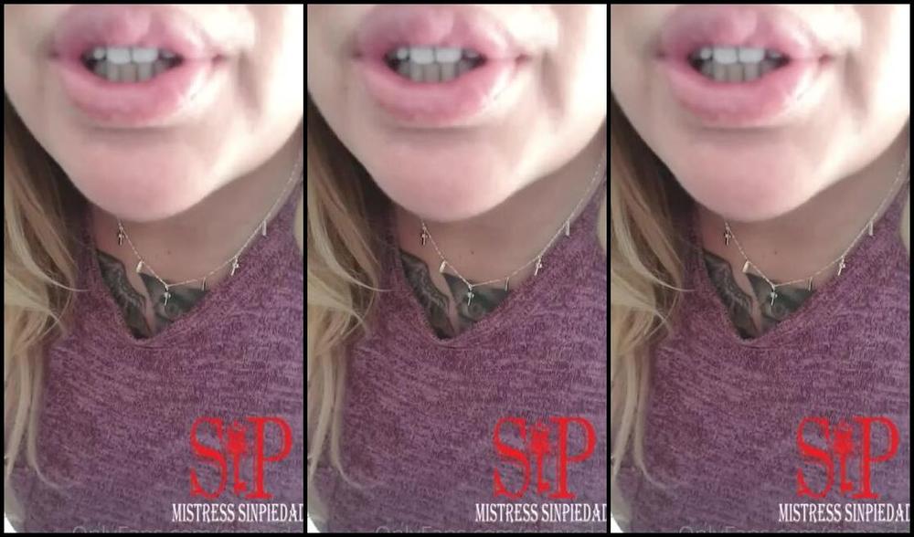 Mistress Sinpiedad Nicknamed Sinpiedad Onlyfans Good Morning Slaves Eat My Saliva Before I Travel To San Sebastin Pamperyou