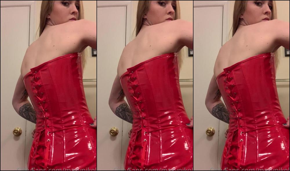 Macynikole Little Loser Cocks Deserved To Be Locked Away I M In Love With This Corset Dress
