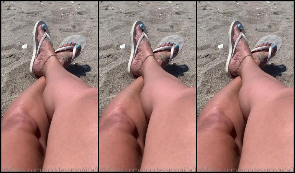Goddessmonica00W Onlyfans Beach Perv Joip