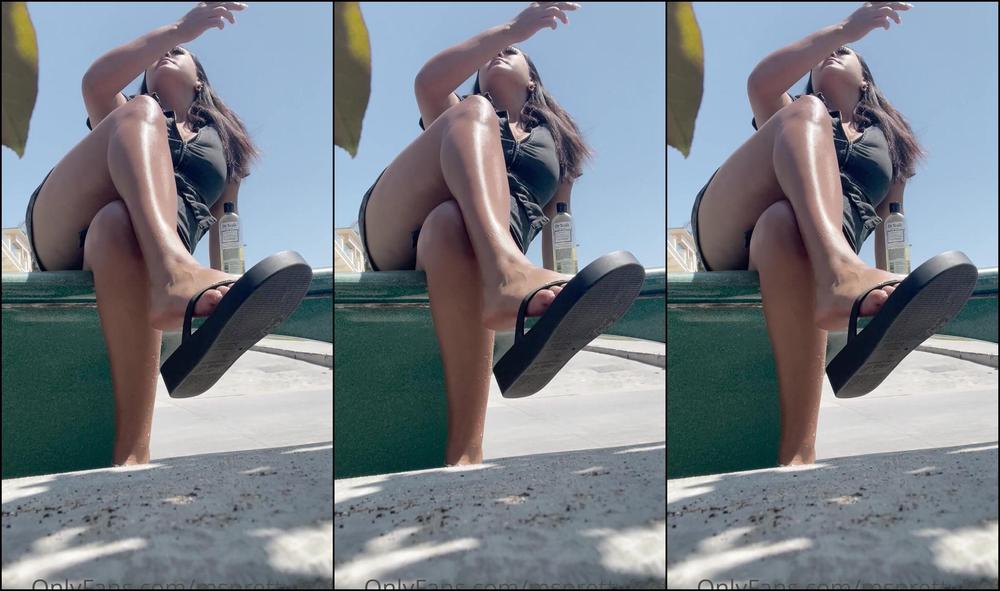 Msprettyfeet Flip Flop Dangle In Public