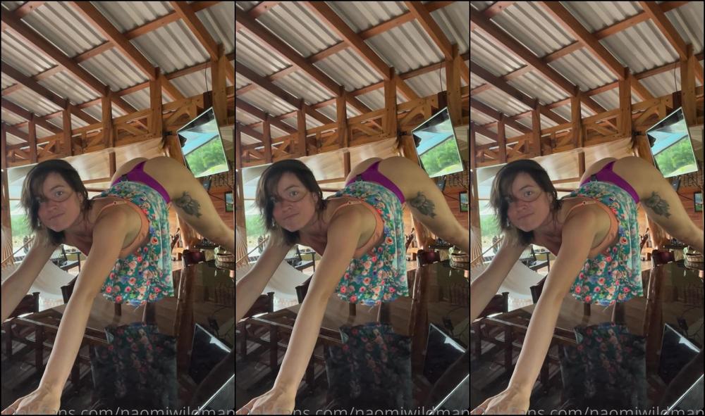 Naomiwildman Enjoy This Video Of Me Dancing On The Bar At The Resort During A Rain Storm When I Knew No