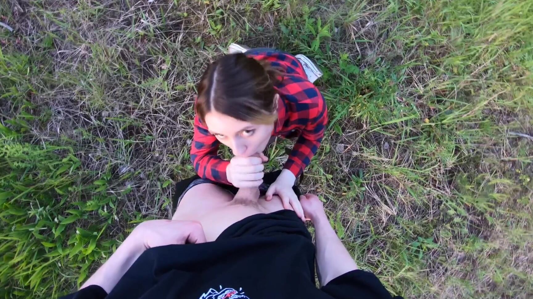 Spooky Boogie Perverted Teen Makes Me Cum on her titties in a Forest POV Public Outdoor Pornhub