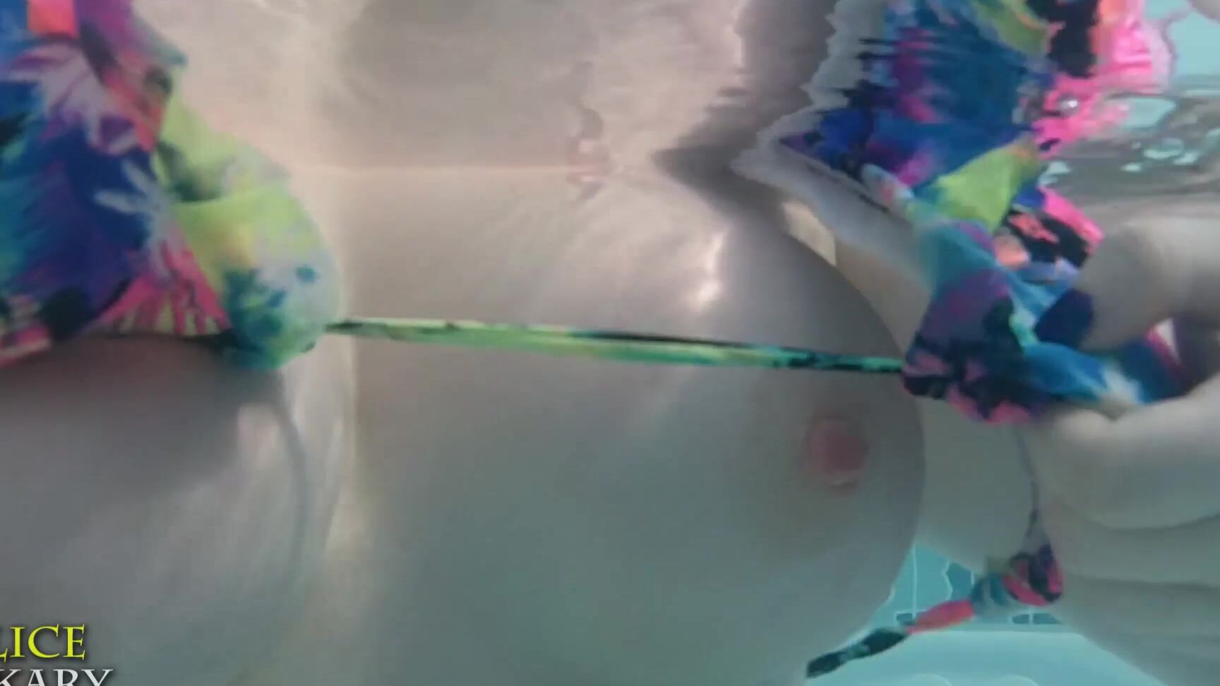 Aliceskary Smoking A Black Mild In Hot Tub