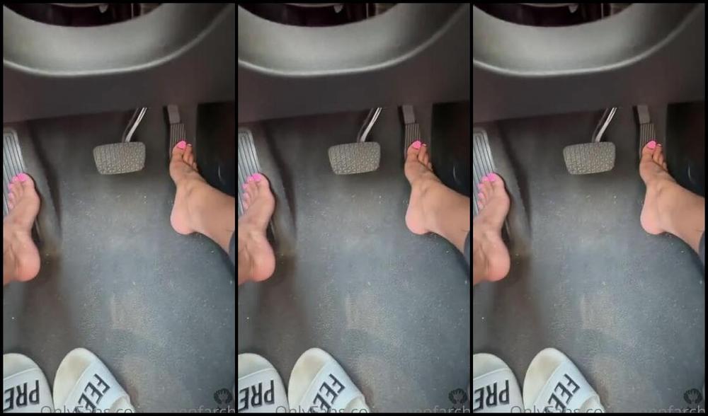 Janeofarchs Onlyfans Who S Into Pedal Pumping A 7Min Video Of Me Driving Around The City While You Watch Me Drive Barefoo