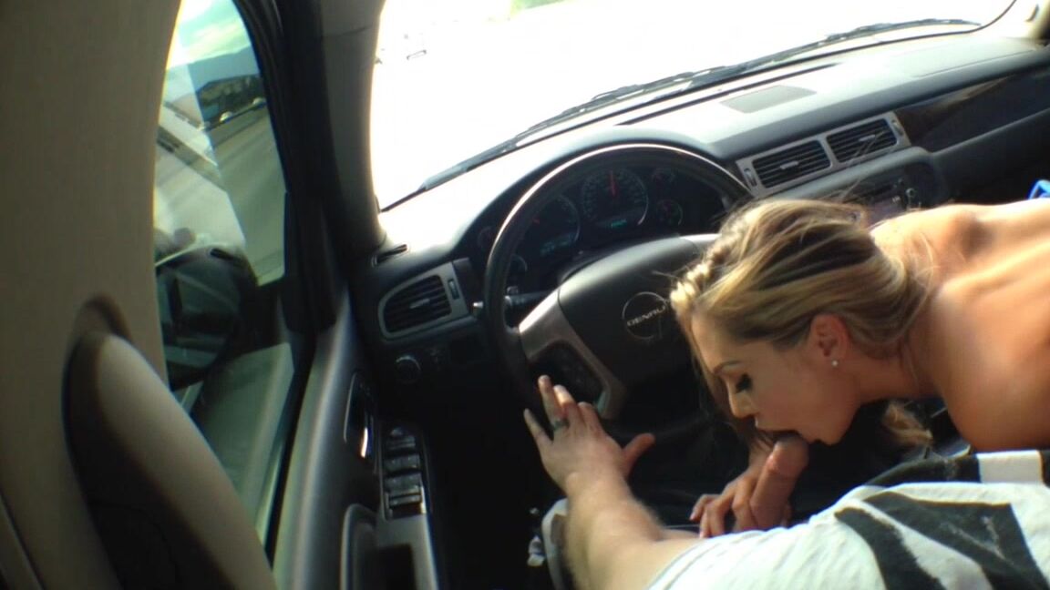 Blowjob, Car Sex, Cum In Mouth, Outdoor Public Blowjobs, Public Blowjob jessicas temptations hd freeway road head ManyVids