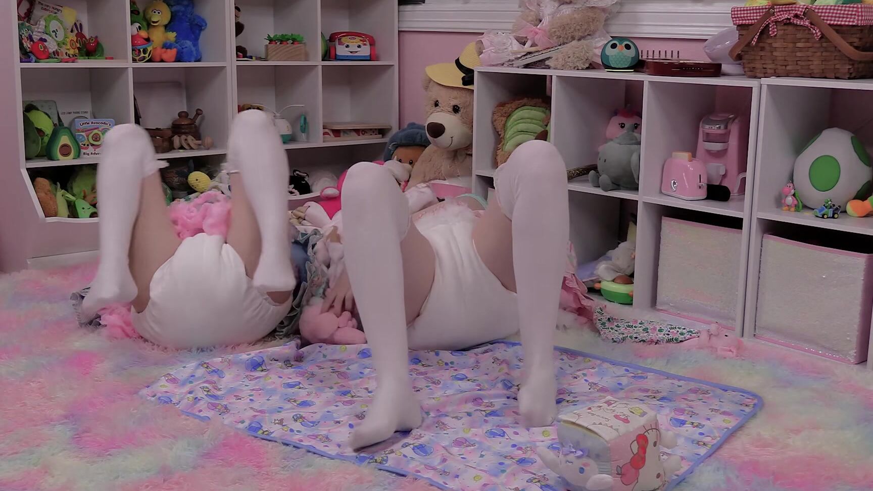 Abdreams Pretty Dresses And Poofy Diapers Part 2