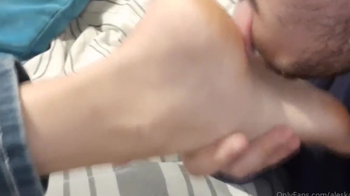 Queen Aleska Feet Nicknamed Aleskafeet Onlyfans He Told Me He Wants To Lick My Feet And Now He Became My Slave I Love To Feel How He Licks My Sole
