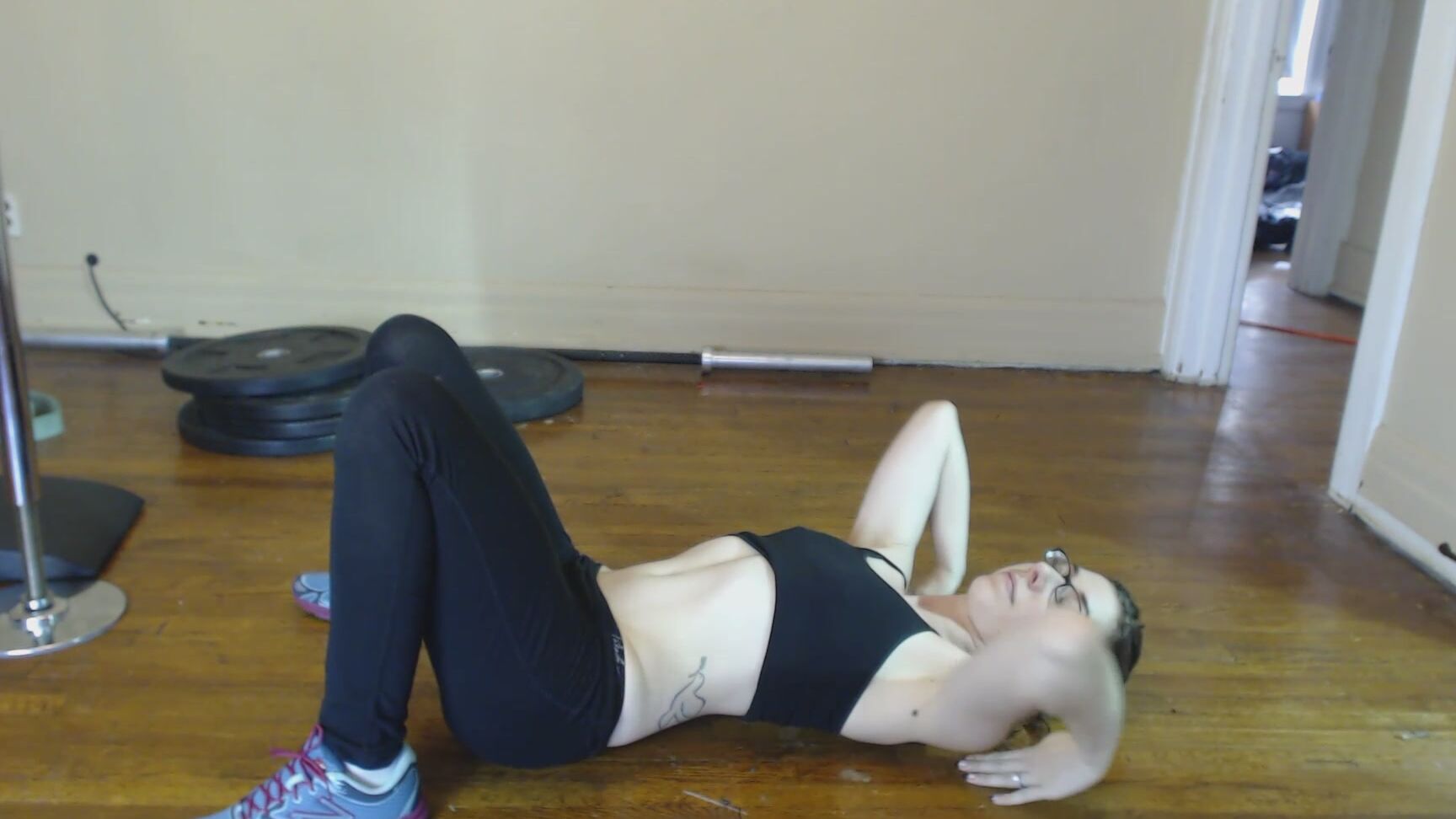 Canadiansammy Sammy Does Some Backbends During Workout