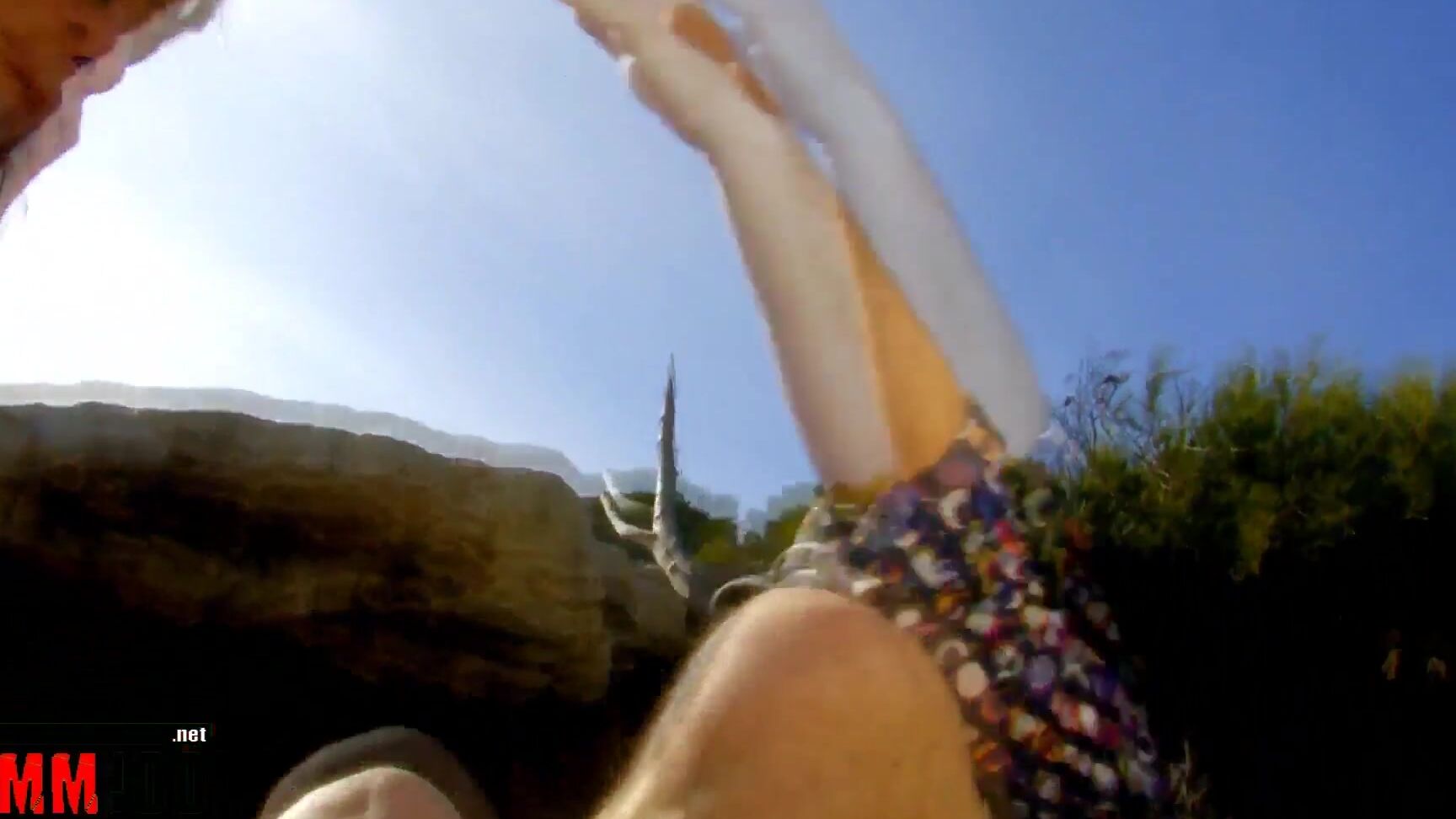 Mmm Crazy Threesome At The Beach