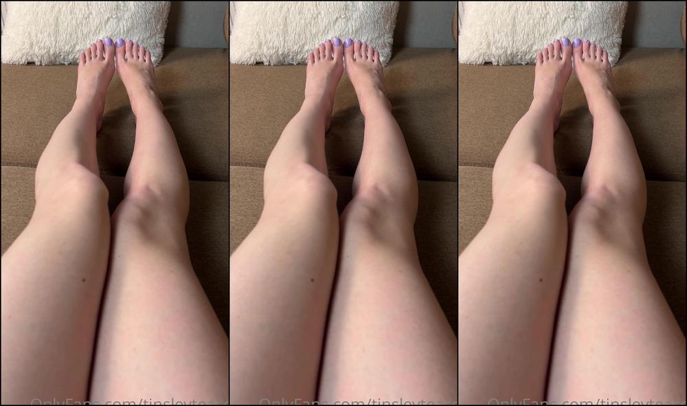 Tinsleyteaser Pov Girlfriend Sends You A Video Of Her Legs And Feet While You Re At Work Will Yo