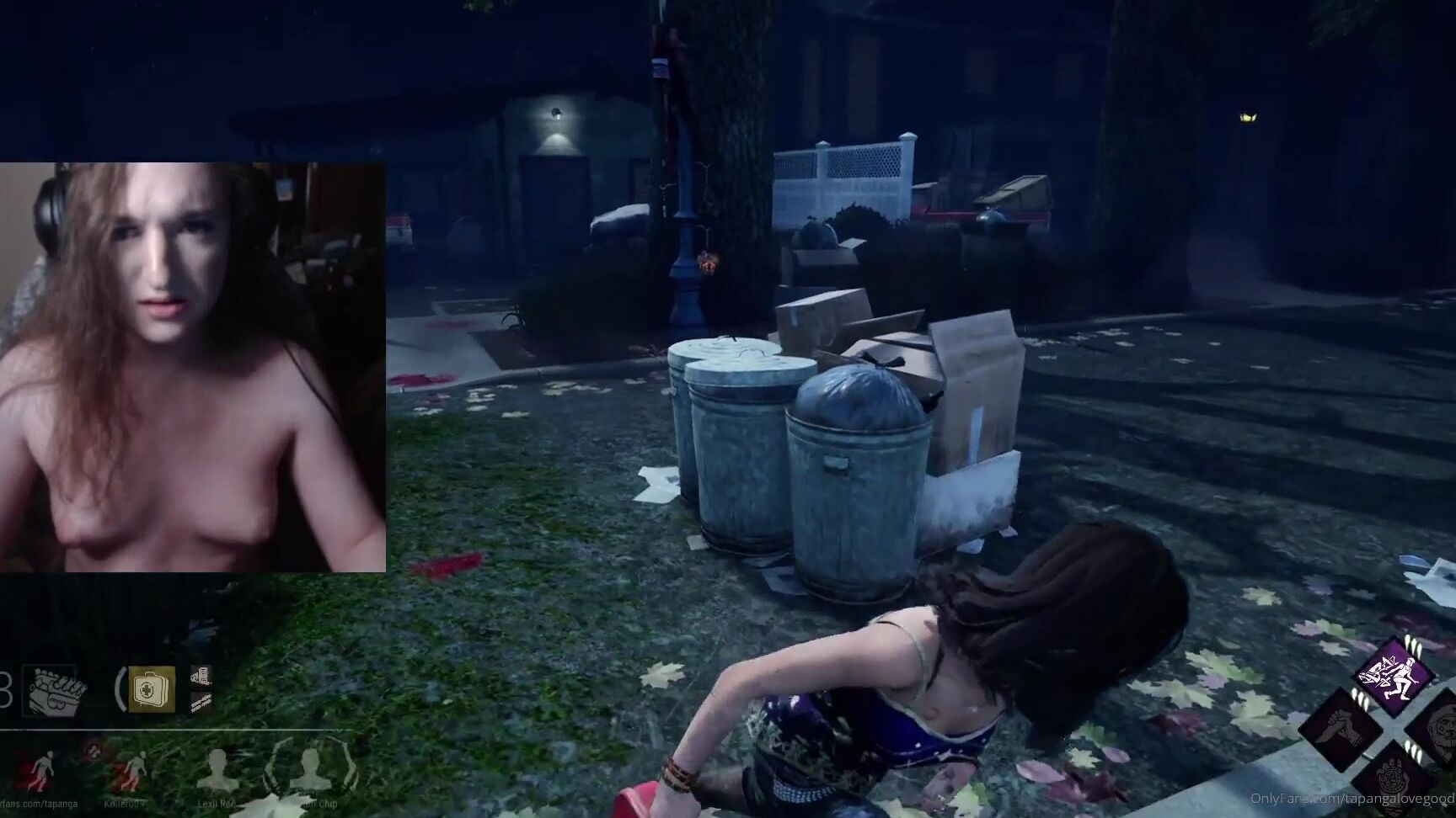 Tapangalovegood Nude Gaming With Dead By Daylight