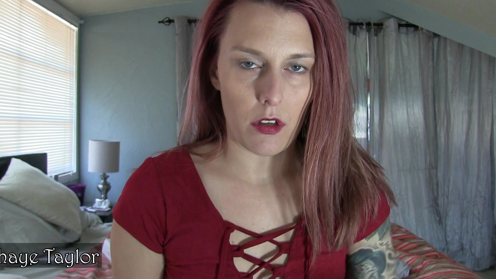 Kissing, Licking, Lip Fetish, Lipstick Fetish, Lollipop Lickers shaye taylor red lips sucker play ManyVids