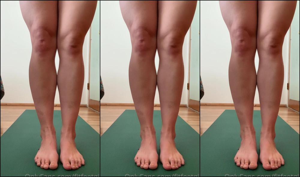 Fityoginina Partial Strip Tease Then Yoga