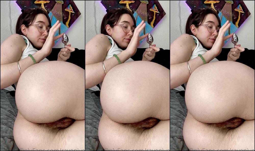 Ravenivee Here Some Butt Plug Play To Make Your Day Better