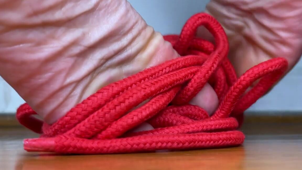 Bondage, Bondage Rope, Feet, Ebony Foot Fetish, Arab Foot Fetish, SFW bondage feet ManyVids