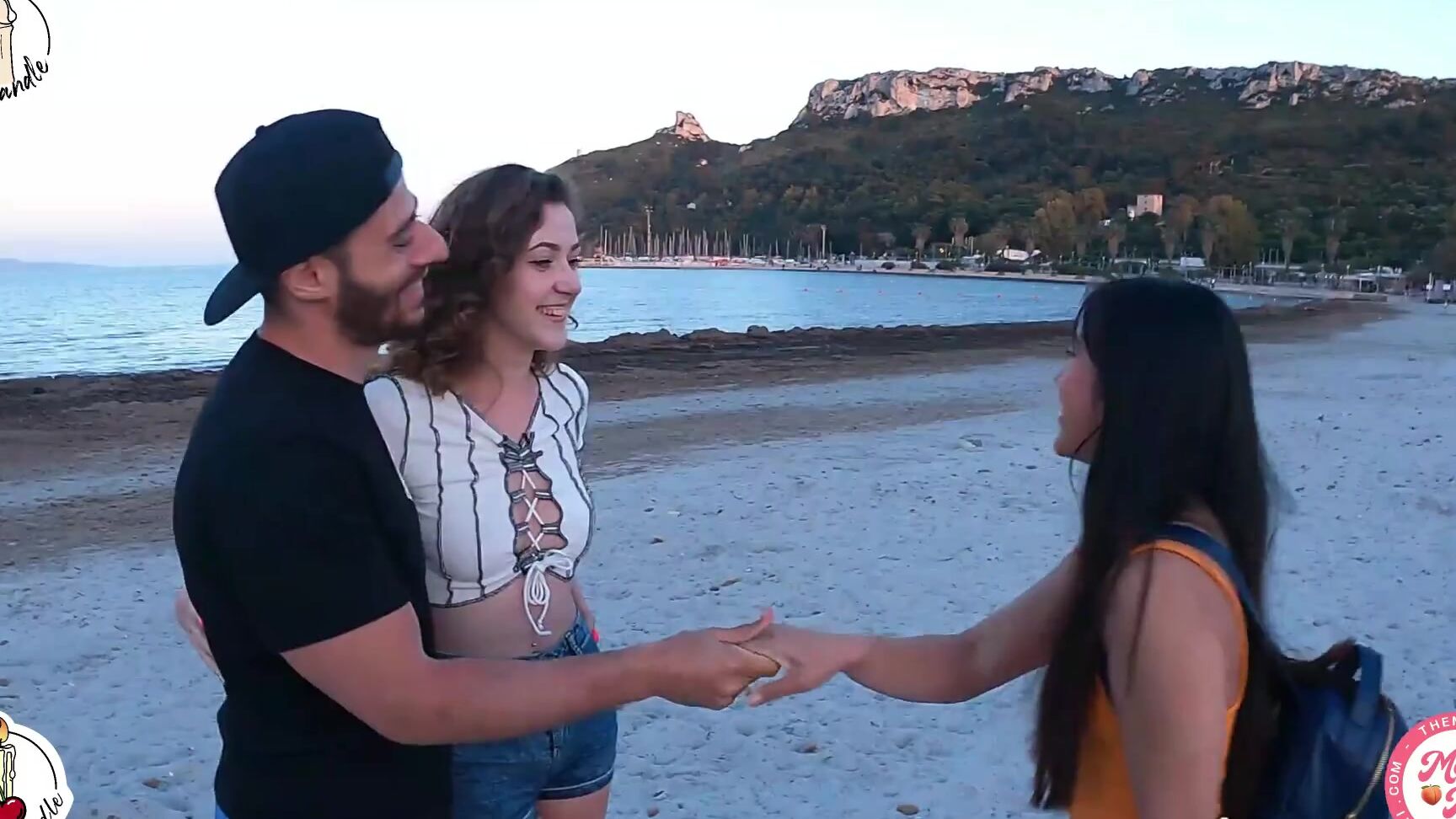 cherrycandle May Thai meet Cherrycandle and Davecandle on the beach Pornhub