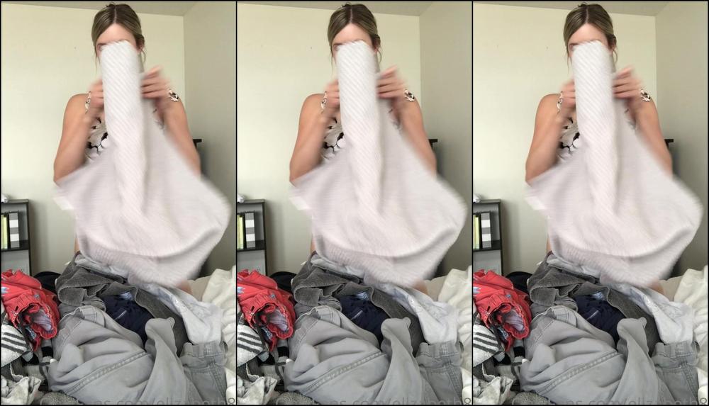 Elizabeth88 622054888 07 31 2020 Now Tear My Shirt Off Flip Me Over Onto That Pile Of Laundry And Pull My