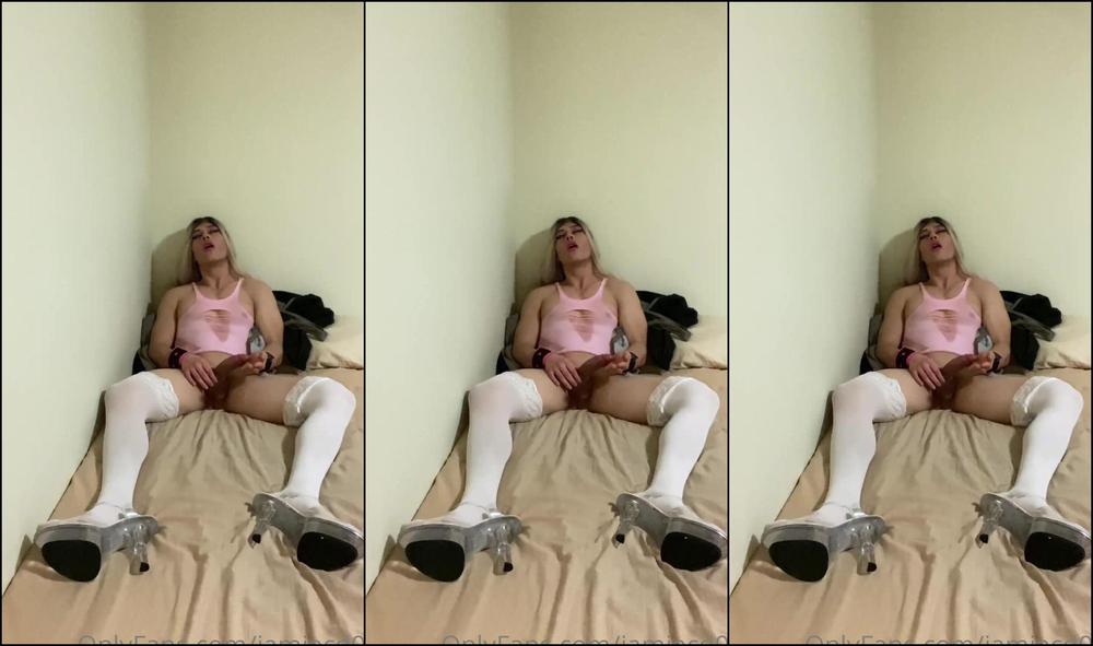 Jamiecd Crossdressing Perfection All I Was Missing Was Your Mouth To Swallow My Load Tips Are Appr