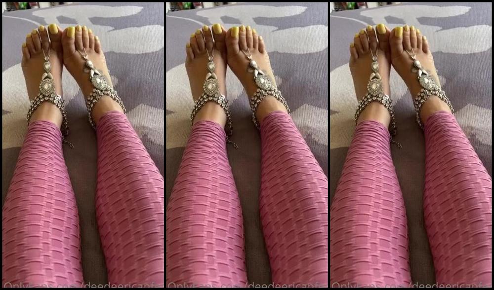 Deedeericanfeet Onlyfans Some Sexy Foot Jewelry