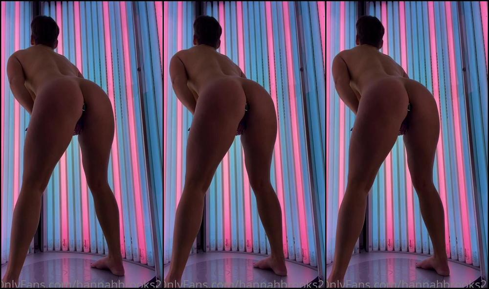 Hannahbrooks Sunbed Fun Xxx