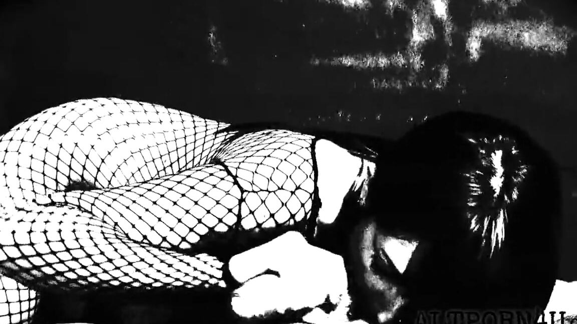 Ball Sucking/Licking, Black & White, Blowjob, Fishnets, Lickling irina vega distorted pov ManyVids