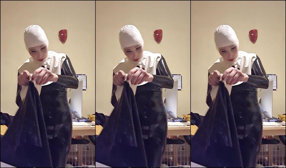 Mistressmarks Behind The Scenes For Some Sacrilegious Servitude