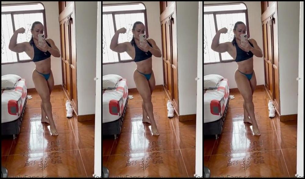 Quadsgoddess Nicknamed Quadsgoddess 05 13 2022 Onlyfans Video Some Muscle Flex Before I Take A Shower 0Vze Dzf