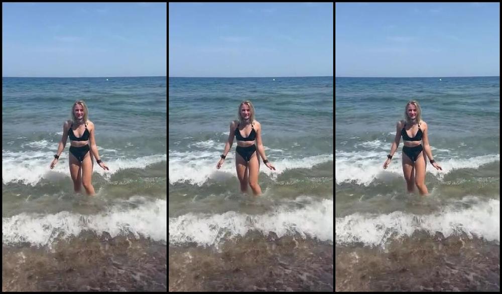 Jazzyyluxx Nicknamed Jazzyy Luxx 07 12 2025 Onlyfans Video Ich Teste Das Wasser In Spanien Im Latex Bikini Testing The Water In Spain In My