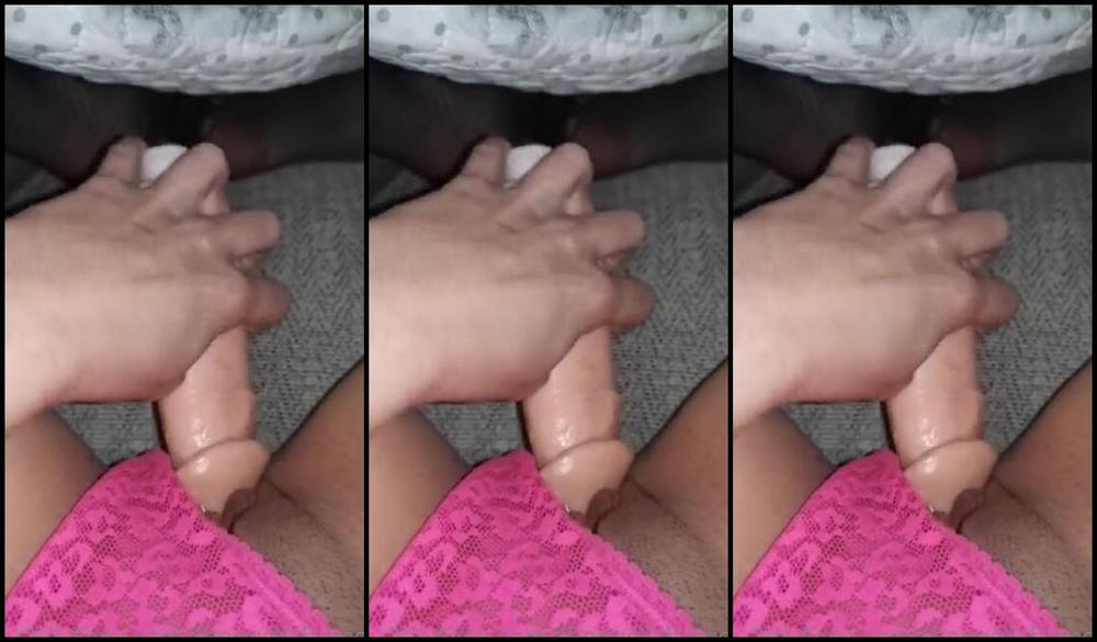 Ukmistressrose Nicknamed Theenglishrose3 Onlyfans When 1 Huge Dildo Isnt Enough Watch Me Go For Something Much Bigger See My Cum Drip Down My Fin 1