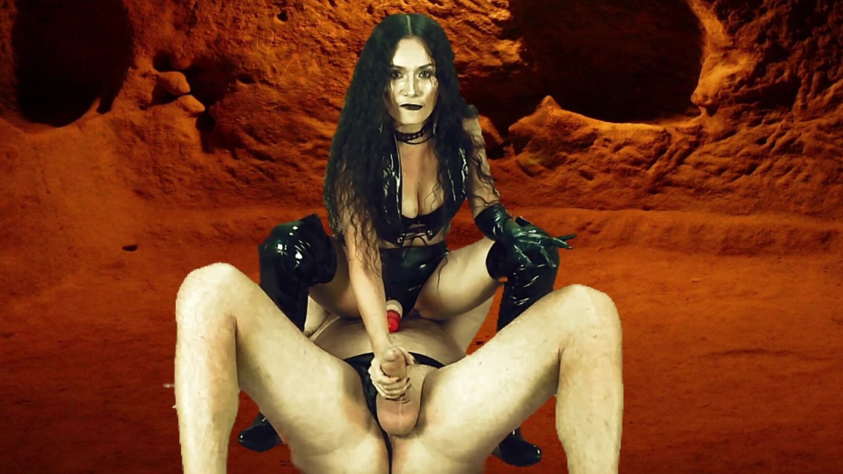 Asiannymphet Halloween Femdom Punishment Amp Pegging