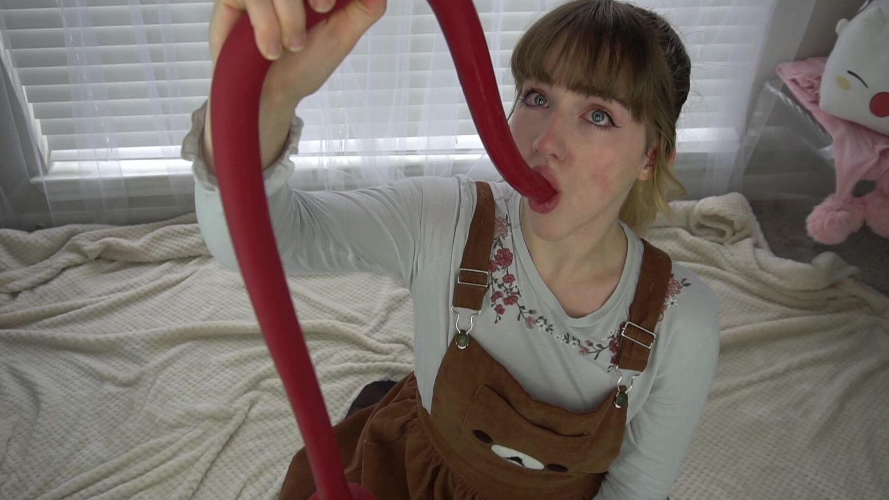 Toys, Deepthroat, Dildo, Dildo Deepthroat My Longest Deepthroat Ever 33 inches MissPrincessKay.com