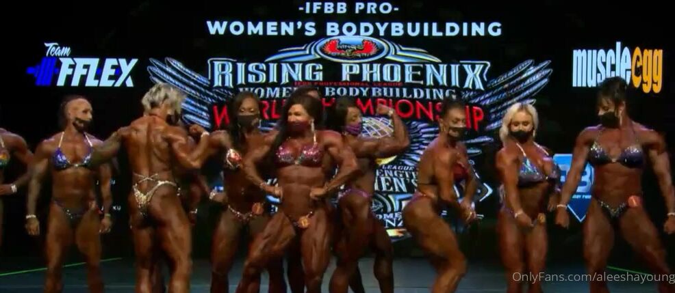 Aleeshayoung Rising Phoenix Night Show Pose Down