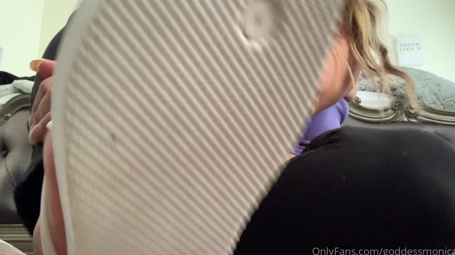 Goddessmonica W Self Worship In Flip Flops Joi Per Your Request