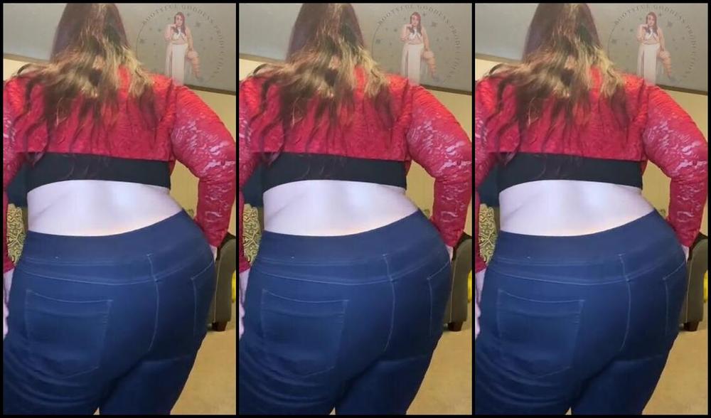 Bootyful Goddess Nicknamed Bootyfulgoddess Findom 11 08 2023 Onlyfans Video Pulling Up Jeans And Then Shaking My Booty For You