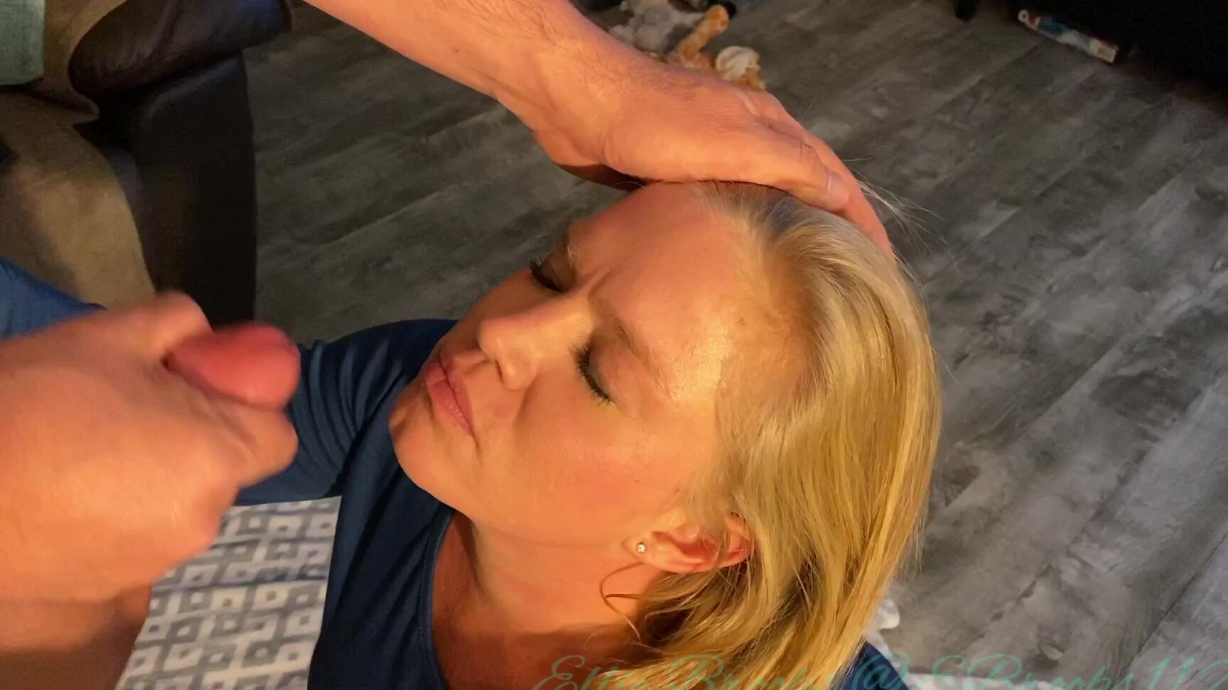 Bareback,Cheating Wife,Facials,MILF,Threesome ellie brooks mfm threesome w double facial ending ManyVids