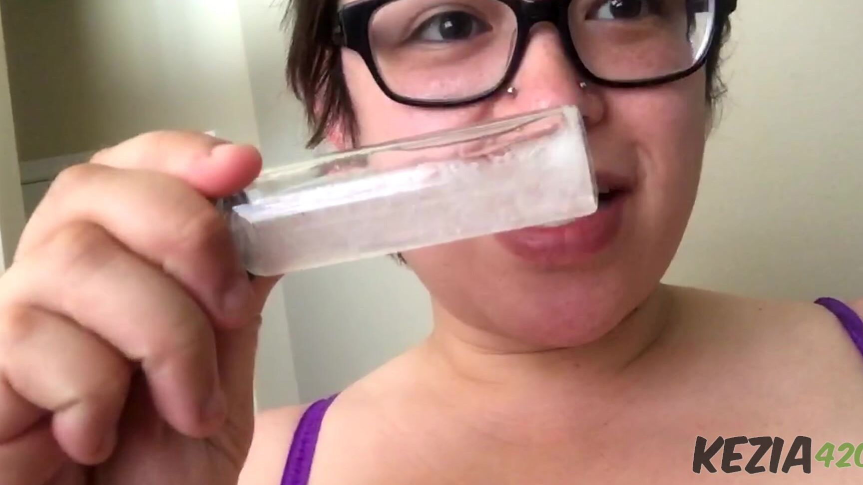 Kezia Bbw Makes Spit Vial For You Custom