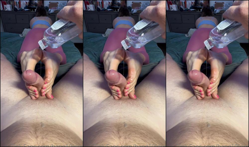 Hang Toess New Normal And Reverse Footjob Video For You Guys To Cum To I Think You Guys Are Goin
