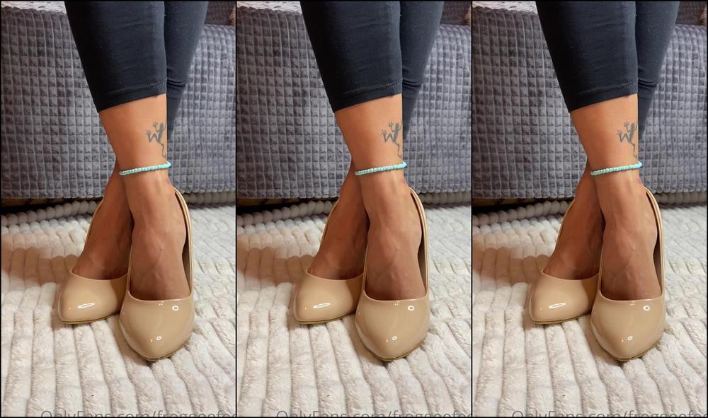Froggeefeetvip Enjoy Your Saturday Boys Showing My Feet In Heels With A Little Self Worship At The End