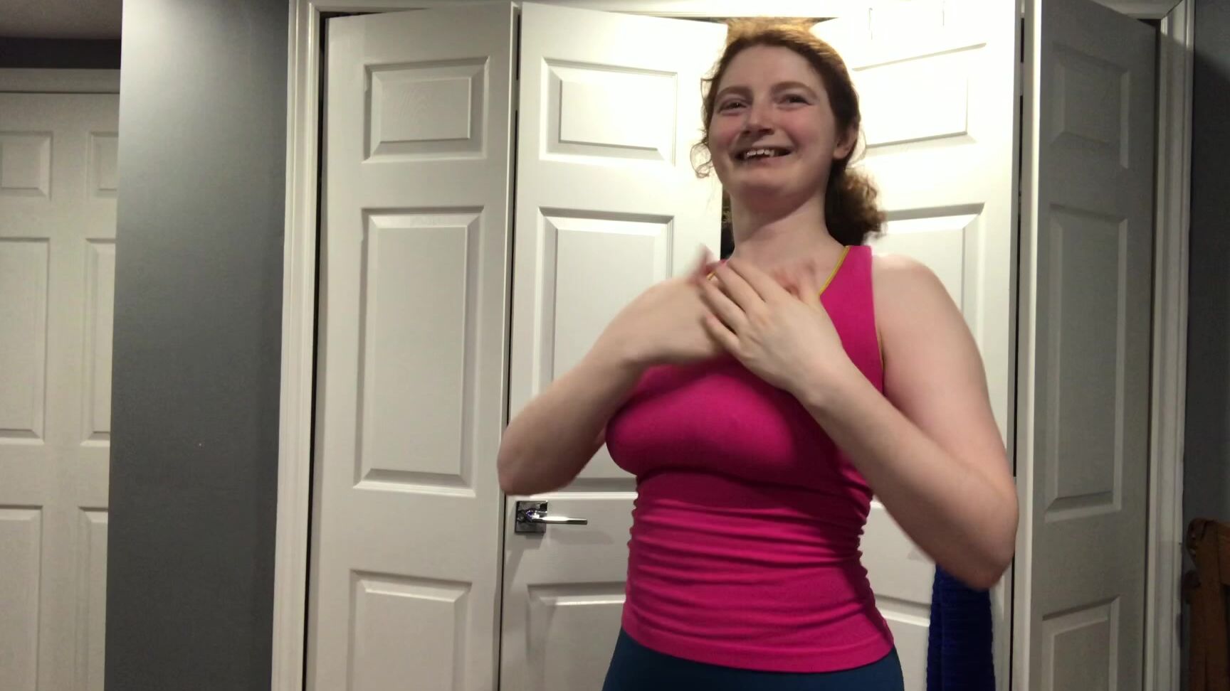 Thattrixiegirl Getting Sweaty