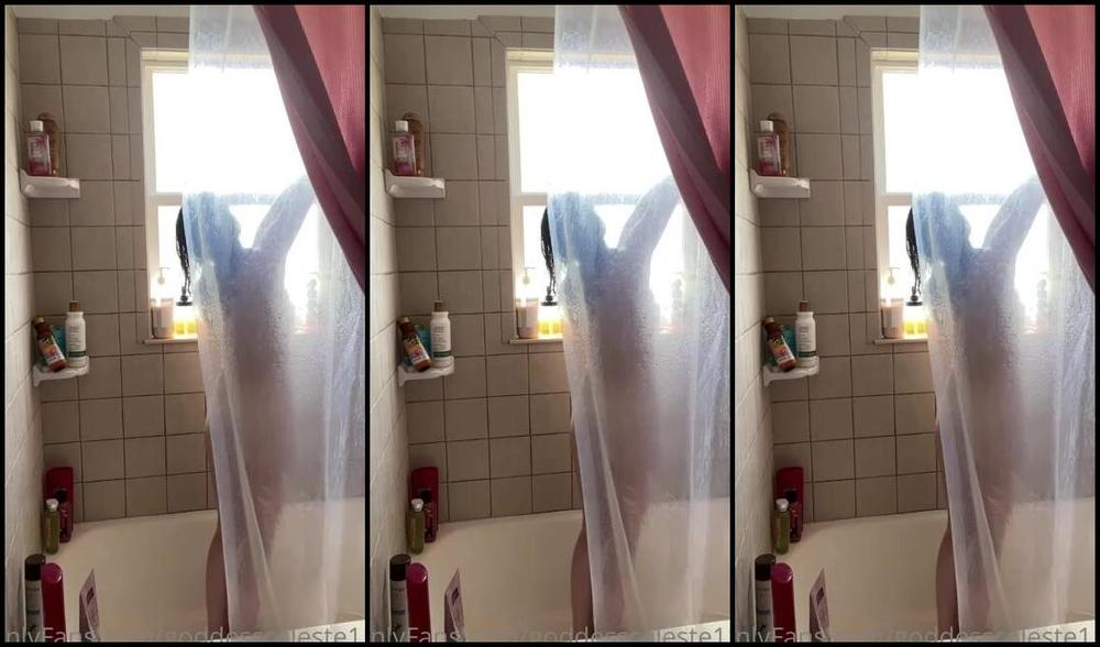 Goddess Celeste Nicknamed Goddessceleste1111 Onlyfans Pov Youre Spying On Me In The Shower Cbf