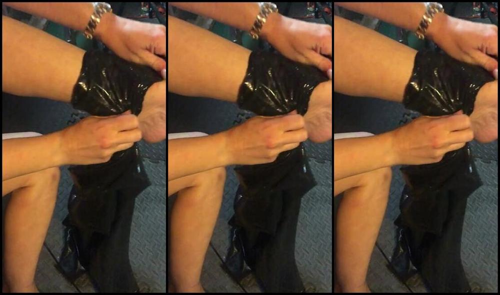 Miss Ruby Marks Pools Of Sweat Dripping Out Of Mistress Inka S Latex Catsuit