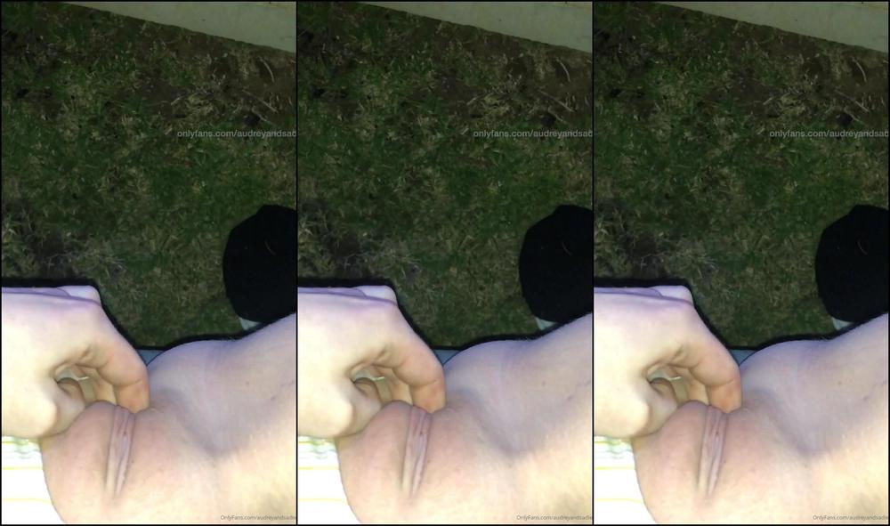 Audreyandsadie Fucking By The Campfire We