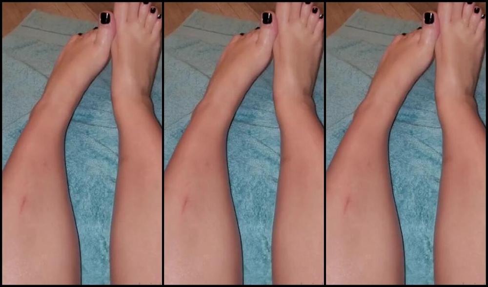 Goddessgabriela Onlyfans I Was Moisturizering My Feet And Thought They Looked So Sexy I Had To Share With You Guys Lr3