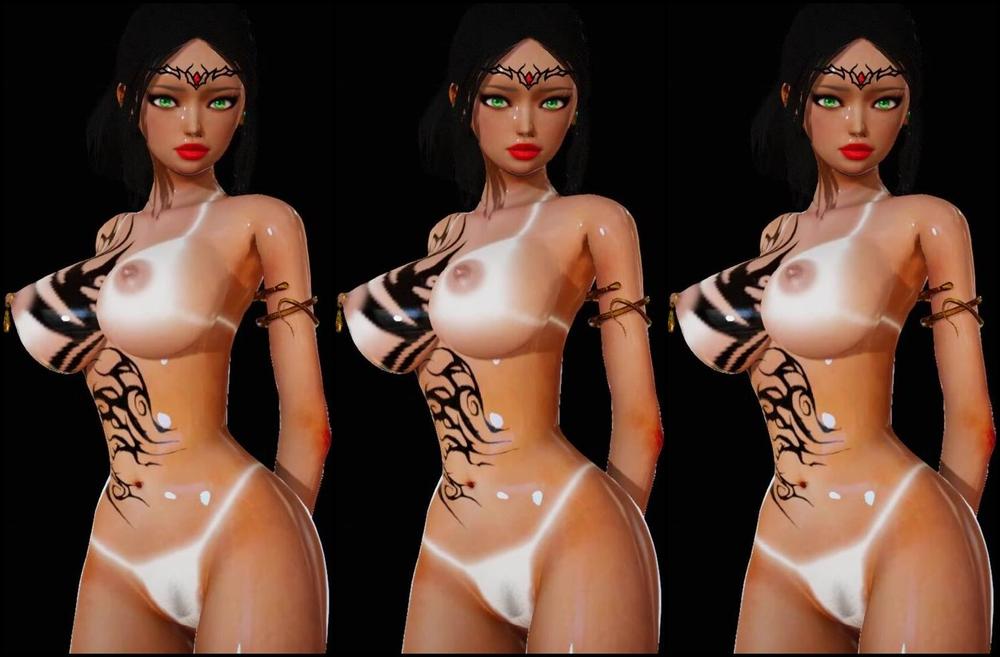 "Mix" Animation, 3D, Posing, 1080p, Big Tits Two sisters twins posing 3D SiteRip