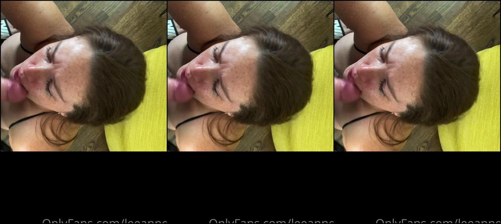 Leeanne When You Start Talking About Pre Jizz Part