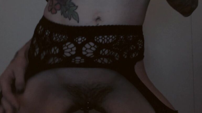 Boots, Garter & Stockings, Piercings, Tattoos, Tease & Denial skulliee hail satan ManyVids