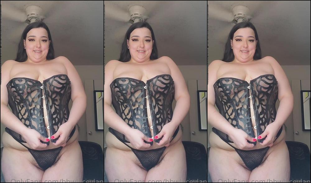 Bbwlaceylane Lingerie Try On The First Outfit Didn T Fit But I Sti