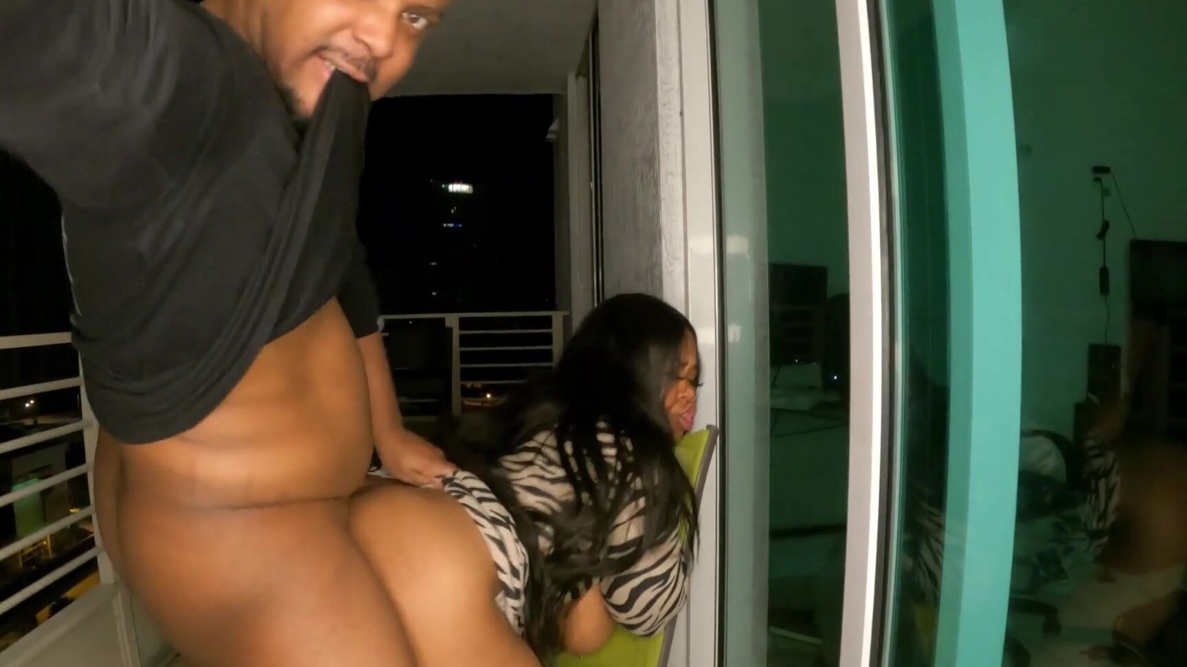 Balcony,Titty Squeezing,Pussy Eating,Doggystyle,Cum On Tits theboobyuniversity tokyo diamond fucking over miami ManyVids