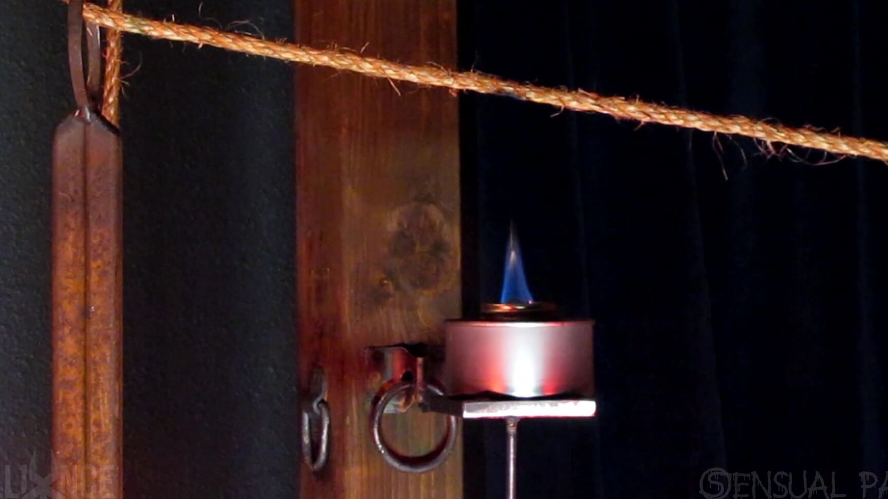 Bondage, BDSM Burning Predicament Abigail Dupree April 12, 2017 SensualPain.com